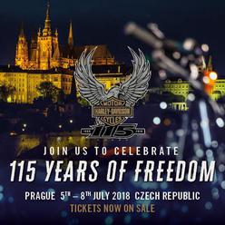 Harley-Davidson oslávi svoje 115. výročie v Prahe