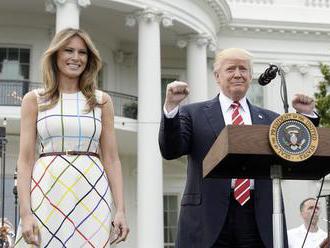 FOTO VNÚTRI Trumpovci to v Bielom dome roztočili luxusným piknikom: Šarmantná Melania všetkých prekv