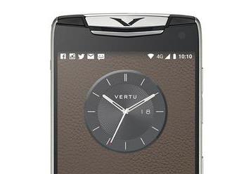 Luxusní smartphony Vertu budou mít technologii od výrobce alcatelů