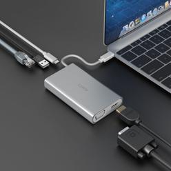 AUKEY USB-C Hub Review: Add a Monitor, Ethernet, and More to Your 2-in-1