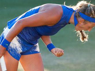 Azarenka fights back to win on comeback from having baby