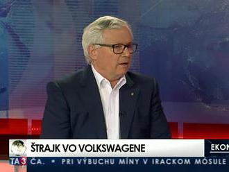 HOSŤ V ŠTÚDIU: J. Sinay o štrajku vo Volkswagene