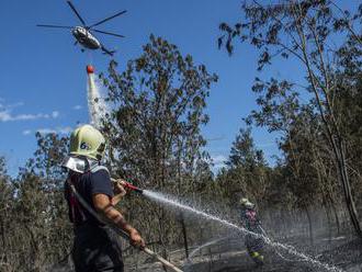 Hasiči zlikvidovali požiar, ktorý na Záhorí zničil desiatky hektárov lesa