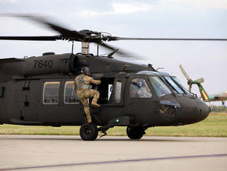 PRÁVE TERAZ Americké vrtuľníky Black Hawk sú už na Slovensku