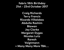 Londýnský Fabric oslaví 18. narozeniny