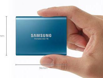 Samsung predstavil nový prenosný SSD disk T5 s rôznymi kapacitami a cenami