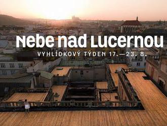 Střechy paláce Lucerna se na týden otevřou veřejnosti
