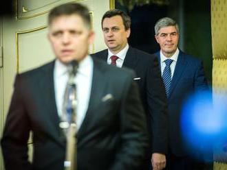 ONLINE: Koaliční lídri sa mali udobriť, Fico náhle zrušil svoju účasť
