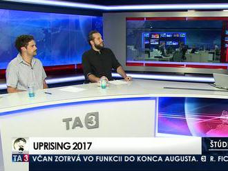 HOSTIA V ŠTÚDIU: R. Pružinec a S. Moravčík priblížili festival Uprising