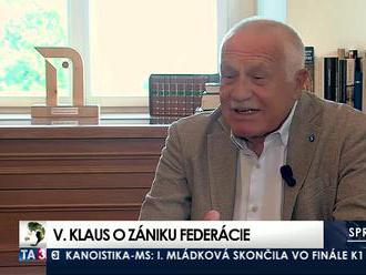 V. Klaus o rokovaniach o rozpade bývalej federácie
