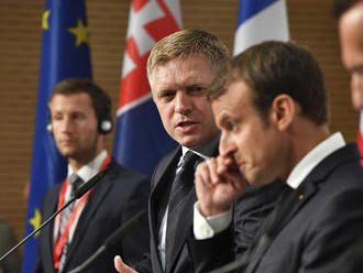 Macron a Fico sa zhodli: Kontúry jadra EÚ by mohli byť známe do konca roka