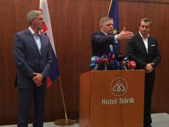 Tri týždne napätia vyvrcholili: VIDEO Fico, Bugár a Danko prehovorili pred Slovenskom ako ďalej