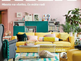 Urobte si viac miesta na všetko, čo máte radi  s novým katalógom IKEA