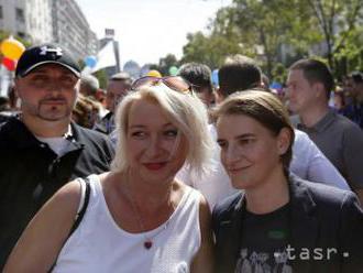 Srbská premiérka sa v Belehrade pridala k pochodu gay pride
