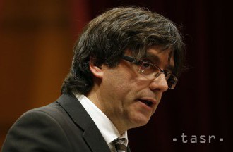 Katalánsky líder povzbudzoval na zhromaždení zástancov nezávislosti