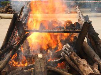 Zoo Dvůr Králové na protest proti pytláctví spálila 33 kilogramů rohoviny nosorožců