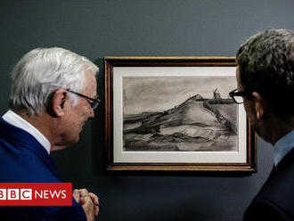 Van Gogh drawing unveiled in the Netherlands after 100 years