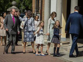 Španielska korunná princezná Leonor prvýkrát vystúpila na verejnosti