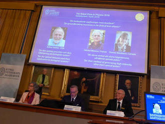Nobelovu cenu za fyziku získali traja vedci za objavy v laserovej fyzike
