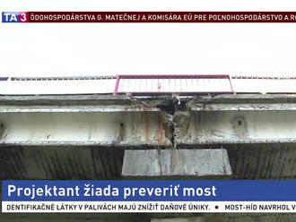 Projektant žiada preveriť most, chce predísť možnej tragédii