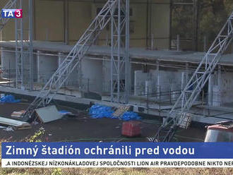 Štadión v Žiari nad Hronom už viac voda nezaplaví, postavili tam múr