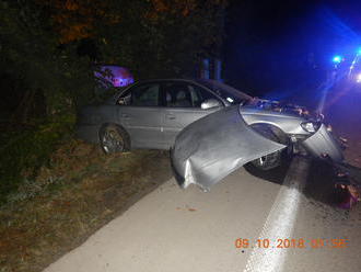 Dopravná nehoda v Považskej Teplej: Mladý vodič   šoféroval pod vplyvom alkoholu