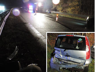 FOTO Bizarná nehoda na R1: Trebišovčanka vypadla z auta počas jazdy, polícia hovorí o zázraku