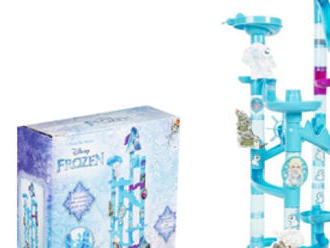 Frozen - Guľôčková dráha. Zvyšuje tvorivosť, logické myslenie a motorické zručnosti.
