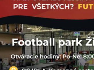 Football park Žilina: 4 vstupenky 1+1 zadarmo