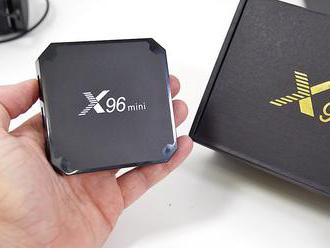 TV box X96 mini s OS Android premení telku na centrum plné aplikácií a filmov