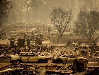 Požáry v Kalifornii mají 42 obětí, přes 200 lidí se stále pohřešuje