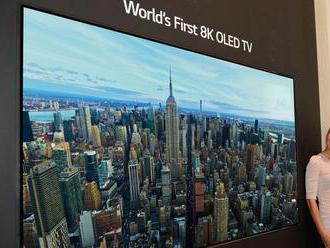 4K už nestačí. LG predstavilo prvý OLED televízor s rozlíšením 8K
