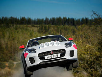 Bez strechy po šotoline? Odvážny Jaguar F-Type Rally Concept