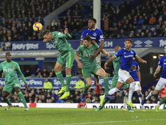Video: Everton v zápase 16. kola Premier League viedol 1:0, ale nakoniec len v závere ratoval bod