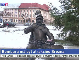 V Brezne pribudla socha legendárneho hrdinu. Uhádnete, o koho ide?