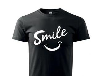 Tričko Smile 316 černé