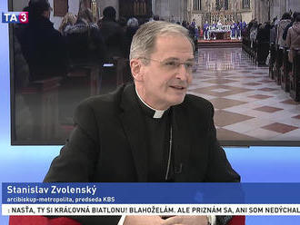ŠTÚDIO TA3: S. Zvolenský o 10. výročí zriadenia Bratislavskej arcidiecézy