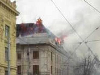 Foto: Horí strecha košického daňového úradu