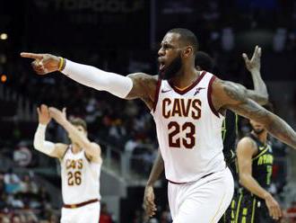 NBA: Cleveland vyhral v Chicagu, 15. triple-double Jamesa v sezóne