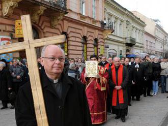 Ekumenické pašiové sprievody sa konajú v Košiciach a Michalovciach