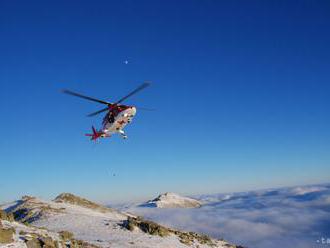 Do Ždiaru letel na pomoc 12-ročnému lyžiarovi záchranársky vrtuľník