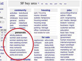 Craigslist axes personal ads after sex trafficking bill passes     - CNET