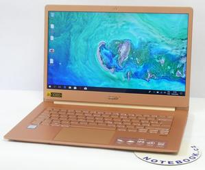 Test: Acer Swift 5   - tenký elegantní notebook, pod 1 kg, výrazné barvy