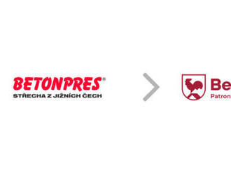 Betonpres má nové logo s kohoutem od Dynamo design