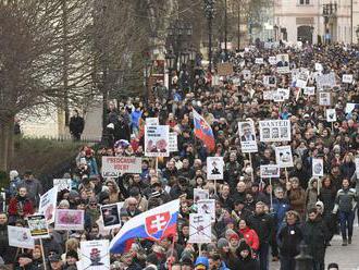 Bratislava, Košice, Žilina, Banská Bystrica. Protestovalo sa po celom Slovensku