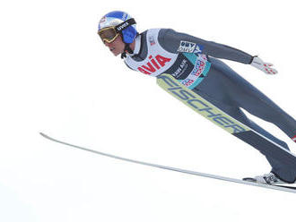VIDEO: Schlierenzauer skočil rekordných 253,5 m, ale neustál doskok