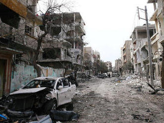 Sýrske vládne sily dobyli dôležité mesto v obliehanej východnej Ghúte