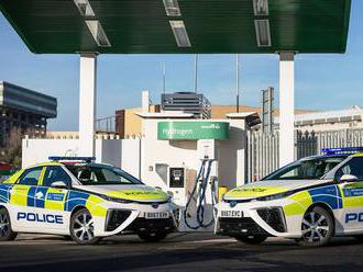 Toyota: Londýnski policajti jazdia na vodík. Ako prví