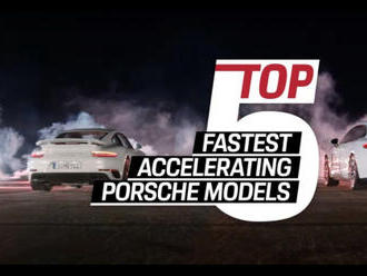 TOP 5 Porsche s najlepším zrýchlením!