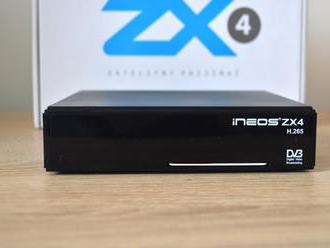 iNEOS ZX4 – Multimediálny satelitný prijímač s podporou HEVC